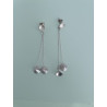 PENDIENTES DOBLE cadena